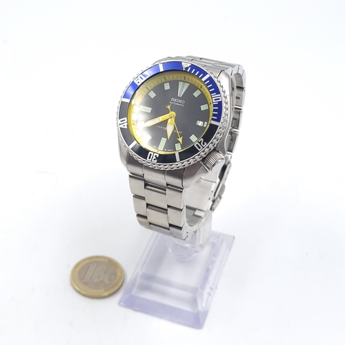 Star Lot : A Seiko 75002 automatic diver wrist watch with stainless ...