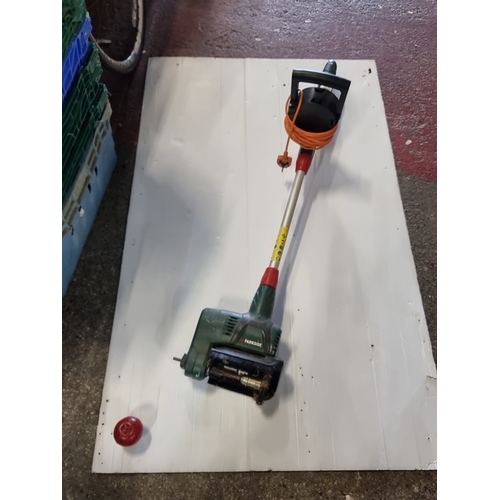Parkside PUB 500 B1 electric multi-purpose brush with a long shaft ...