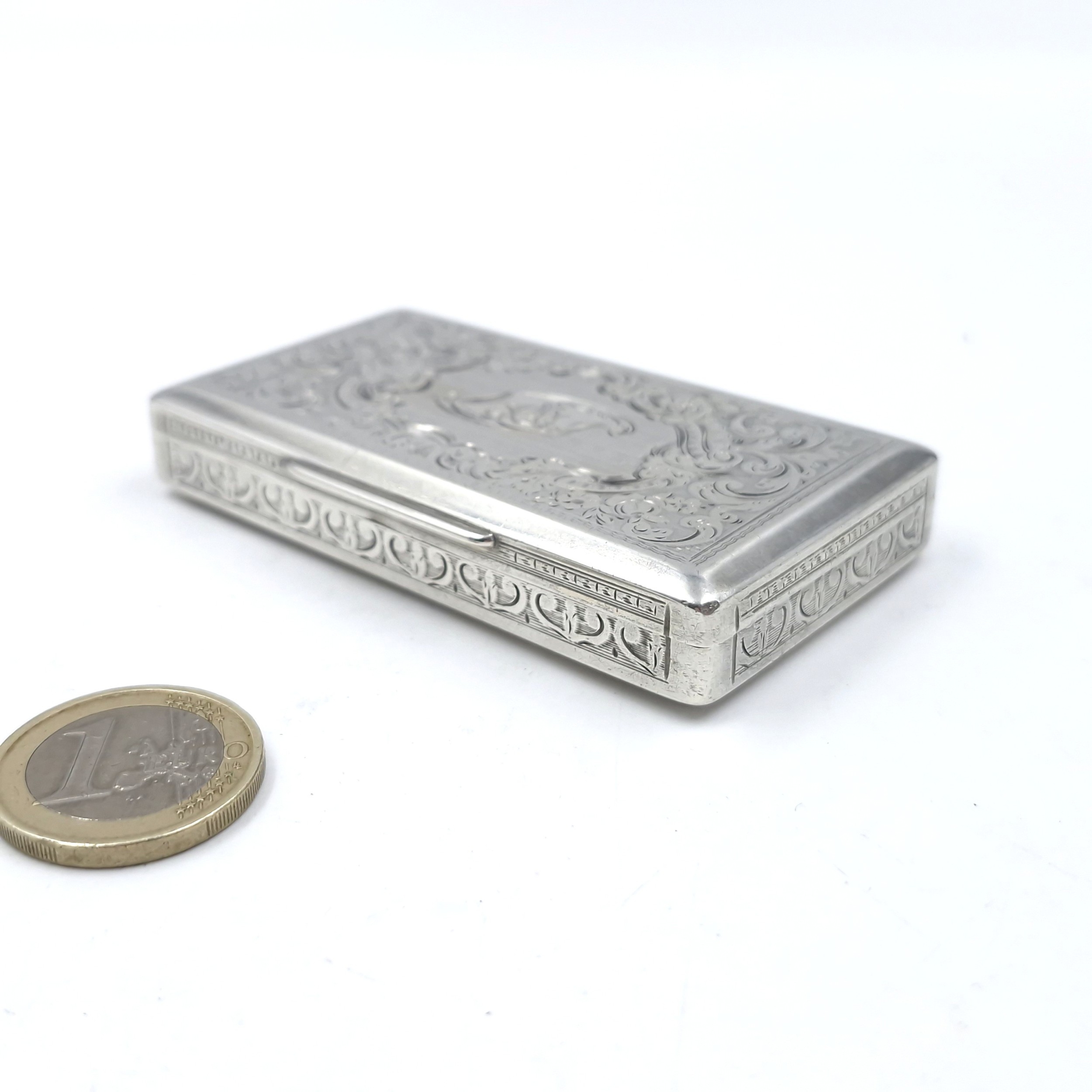 Star Lot: A very fine example of an antique Austrian silver case ...