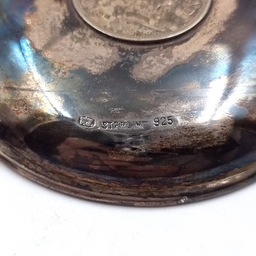 Star lot: An Irish silver 1973 E.E.C. commemorative hallmark tea caddy ...