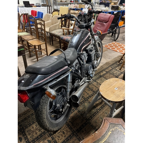 212 - Honda, a 1980's CR650 model motorbike (American import) mileage observed at 8,525.