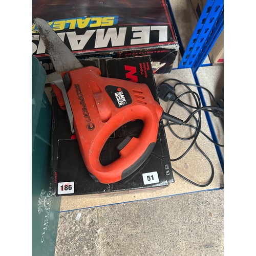 51 - Boxed circular saw and a Black & Decker ‘Scorpion Saw’ (2)