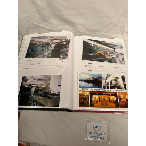 52 - British Royal Family / Monarchy interest. Home-collated photographic album, trips to Royal Residence... 