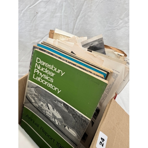 24 - Daresbury Nuclear physics laboratory annual reports and related titles
