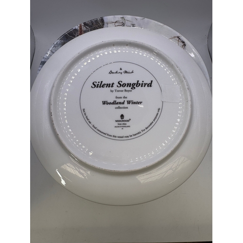 36 - Group of 15 Wedgwood porcelain plates in the ‘Woodland Winter’ series