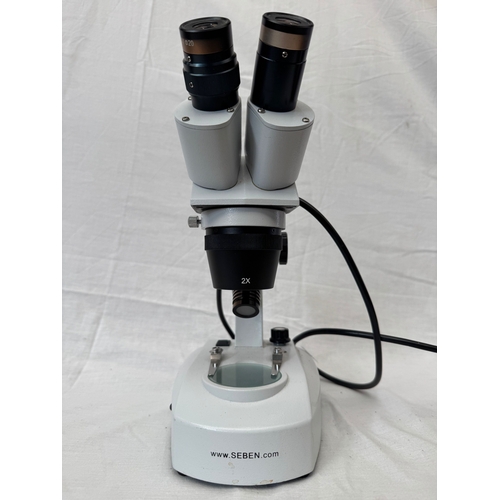 51 - Electronic worktop binocular microscope