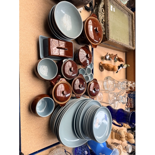 37 - Collection of mixed Denby pottery dinnerware's