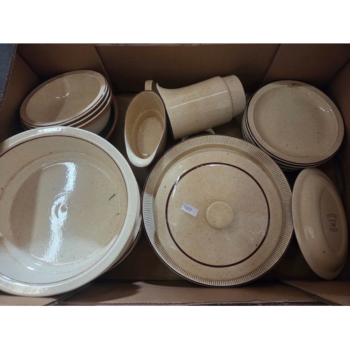 57 - Poole pottery part dinnerware service
