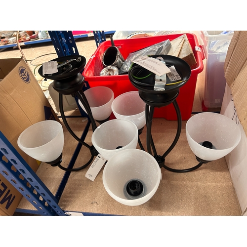 58 - Two brand new and unused M&S Home Italian ceiling lights, RRP £100, with original box