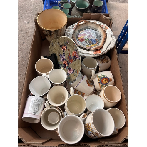 15 - Large quantity of royal family commemorative ware to include early Queen Victoria examples, together... 