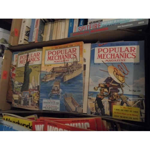 353 - Large collection of vintage magazines, American issue entitled 'Popular Mechanics Magazine'