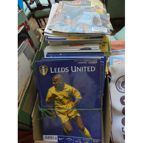 290 - Large collection of Leeds United Football programmes dating back to the 1990's