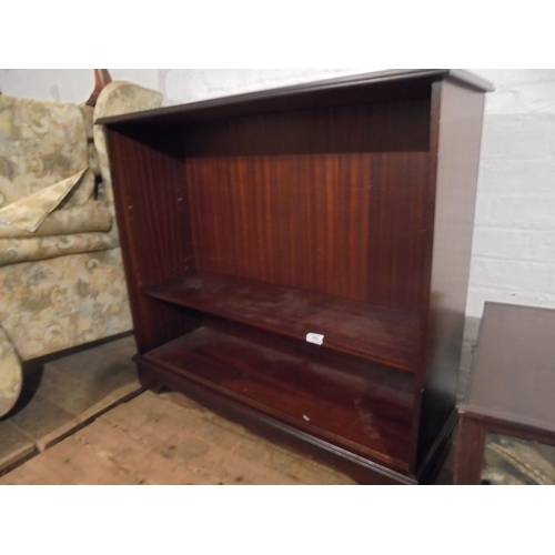 633 - Modern book shelf, mahogany style