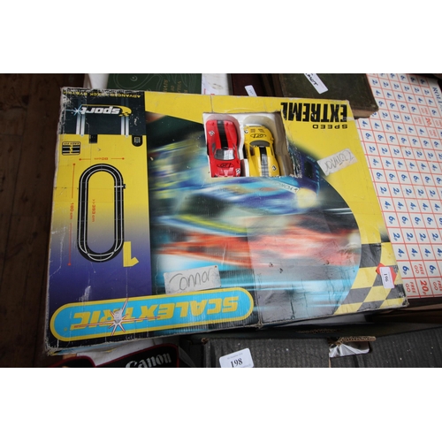 196 - Vintage box of Scalextric set entitled Speed Extreme GT