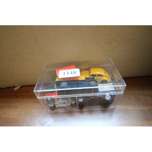 1148 - Small box of Corgi cars (7 in total)