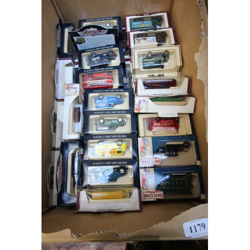 1179 - Collection of boxed die-cast commerial vehicles by Days Gone