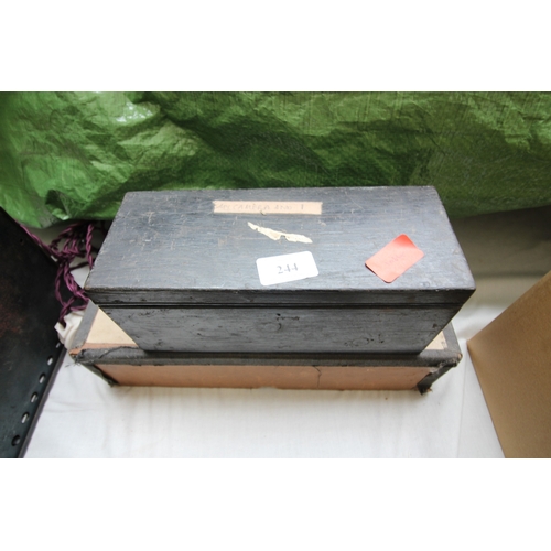 244 - 2 general boxes of Magic Lantern slides, various scenes, animal and landscapes