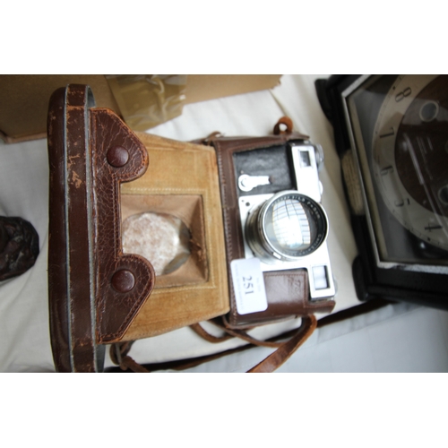 251 - Vintage leather cased camera by Contax