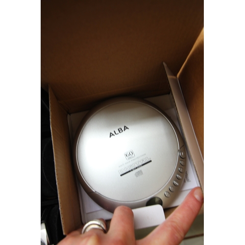 282 - Originally boxed portable CD  with anti-skip protection