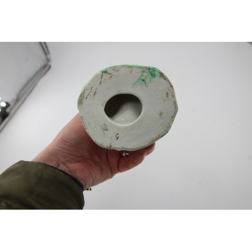 288 - Derby figure of nymph with lamb, no chips or cracks