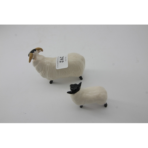 292 - Pair of Beswick sheep