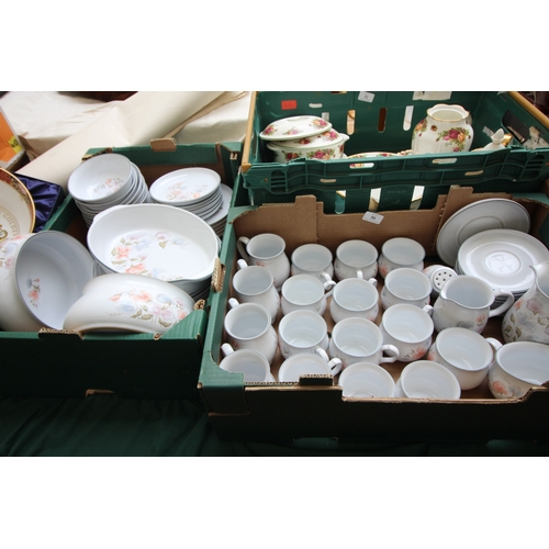 50 - 2 boxes of oven to tableware by Denby entitled ''Encore'' including cups, jugs, tureens, plates etc.
