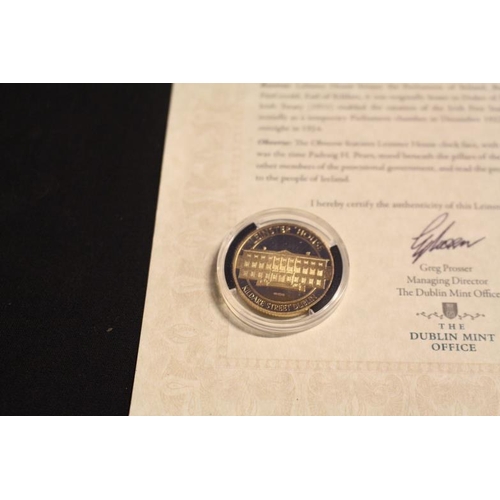 Building the New Ireland Leinster House 9 carat Gold 8grams