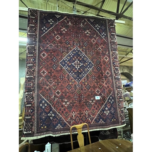 22 - Persian Handwoven Quasquai Carpet (280cm x 230cm)