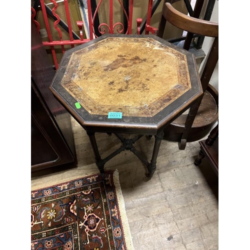 31 - Victorian Inlaid Wine Table