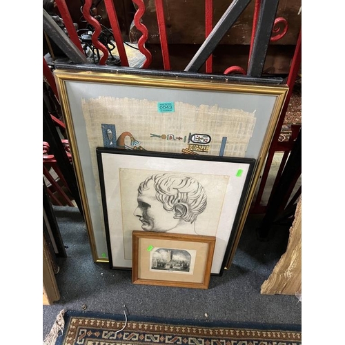 43 - Collection of Prints and a Picture of Napoleon