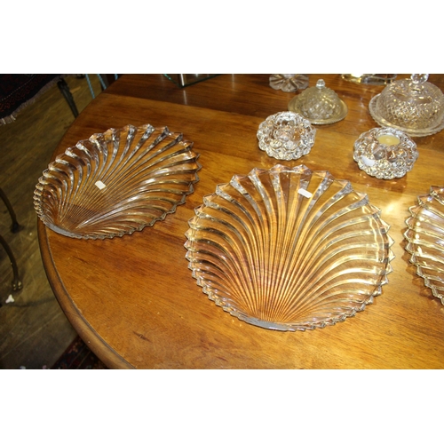 14 - Collection of Glass Vases, Serving Dishes etc