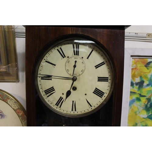 76 - Early 20th Century Regulator Wall Clock