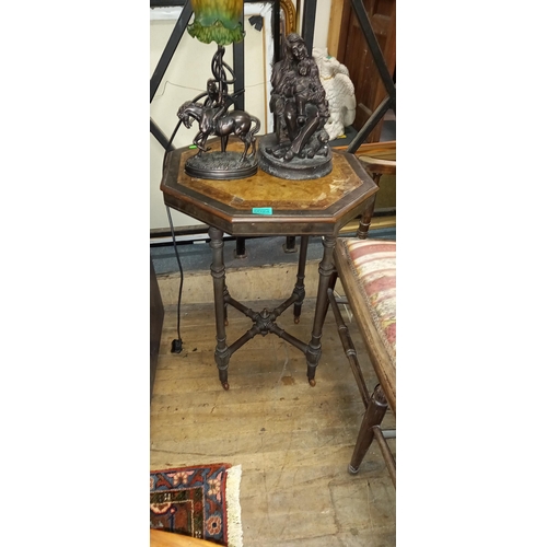 24 - Victorian Inlaid Wine Table