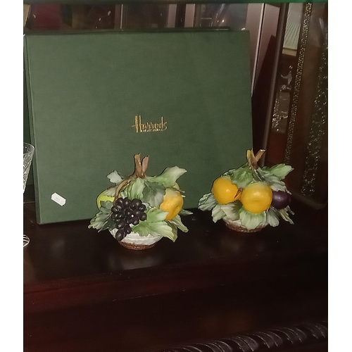 Harrods Place Mats, 2 Table Ornaments and a Shelf of Curiosities
