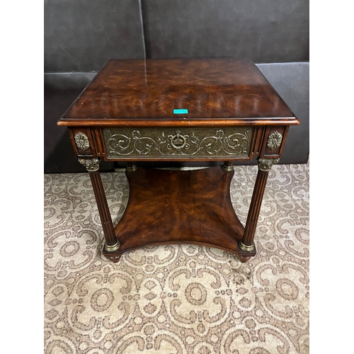 420 - Superb Theodore Alexander Side Table (66cm Wide x 70cm High)