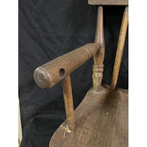 21 - 19th Century Ash Child's Chair (30cm x 62cm x 35cm)