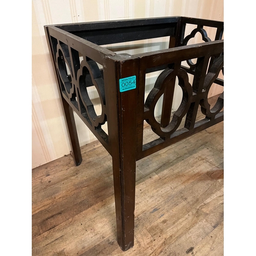 54 - 19th Century Fretwork Design Consul Table Base (68cm x 69cm x 55cm)