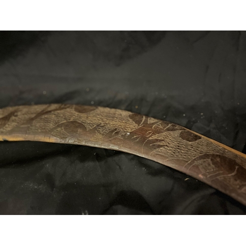 95 - Aboriginal Boomerang - hand made (72cm Long)