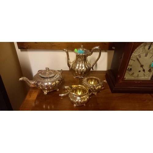 Oneida silver plated outlet tea set