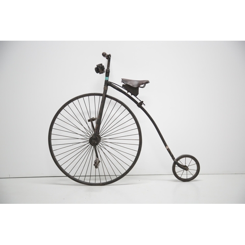 1 - Penny Farthing Style Bicycle of Small Proportion (50 cm W x 120 cm H x 140 cm D)