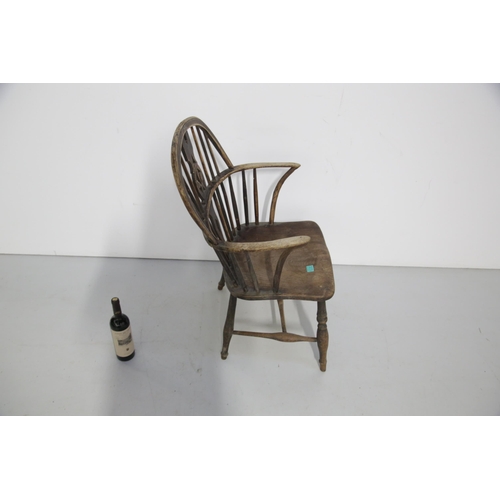 191 - 19th Century Ash Windsor Chair (as found) (57 cm W x 90 cm H x 50 cm D)