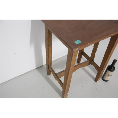 194 - Vernacular Painted Occasional Table (50 cm W x 70 cm H x 40 cm D)