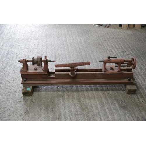 38 - Vintage Lathe (120 cm W x 40 cm H)