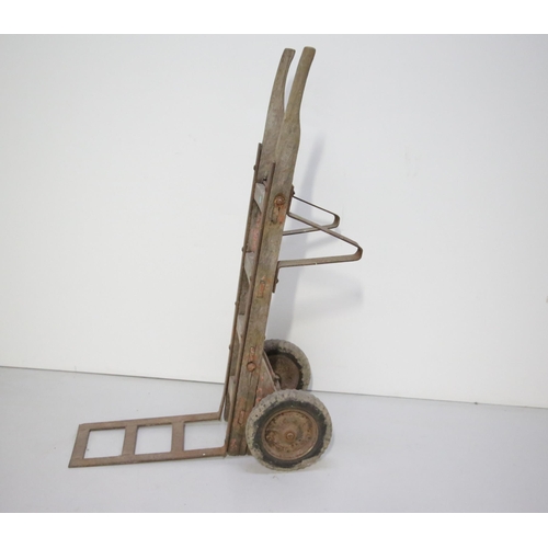 81 - Unusual  Antique Hand Cart Patent Number (60 cm W x 160 cm H x 110 cm D)