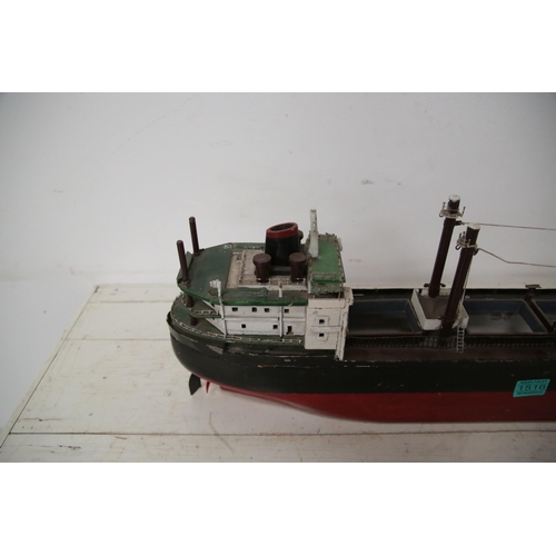 1516 - Model Ship in Timber (80 cm W)