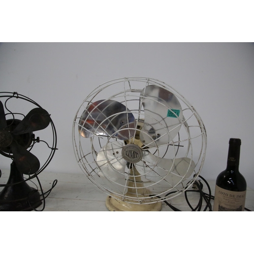 Limit Vintage Fan and Another (with damage)