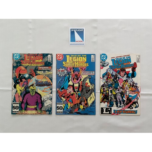 5 - The Legion of Superheroes Comic Collection (15 in lot) #296, 300 (Anniversary Issue), 303, 305, 306 ... 