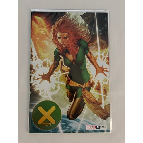 63 - X-Men Variants - (3 comics) Features: X-Men #5 Jay Anacleto Variant (2020), X-Men 6 Lucio Parillio V... 