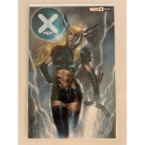 63 - X-Men Variants - (3 comics) Features: X-Men #5 Jay Anacleto Variant (2020), X-Men 6 Lucio Parillio V... 