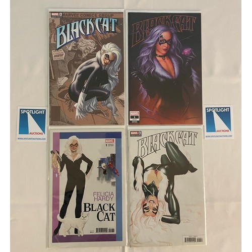 66 - Black Cat #1 Trade Dress Variants (4 Comics) - The first ongoing series featuring Black cat (2019), ... 